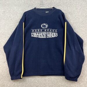 Vintage 90s Penn State Sweatshirt Knight Athletic Large Fleece Embroidered